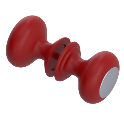 Rubinet Shower Door Knob (set) Maroon