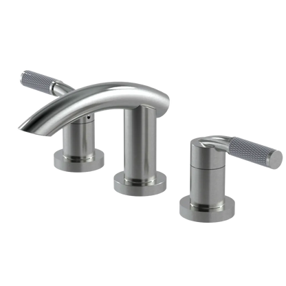 Rubinet Widespread Lav. Set. (less drain) Satin Nickel