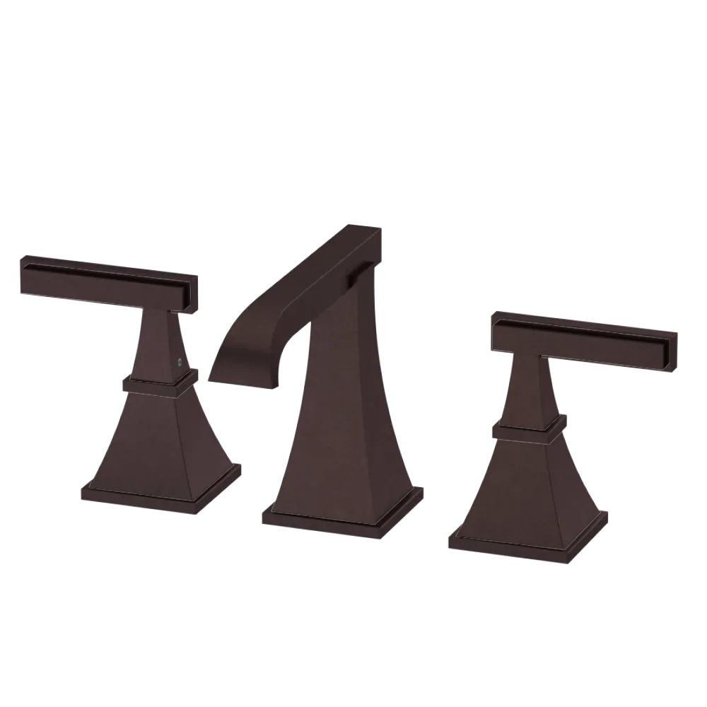 Rubinet Widespread Lav. Set. (less drain) Oil Rubbed Bronze