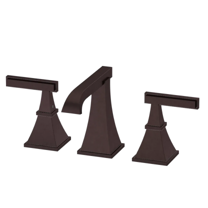 Rubinet Widespread Lav. Set. (less drain) Oil Rubbed Bronze