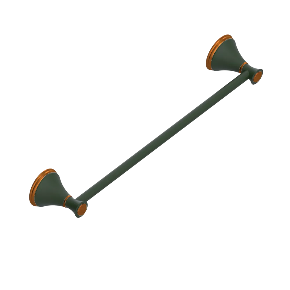 Rubinet Towel Bar 18" Green Envy