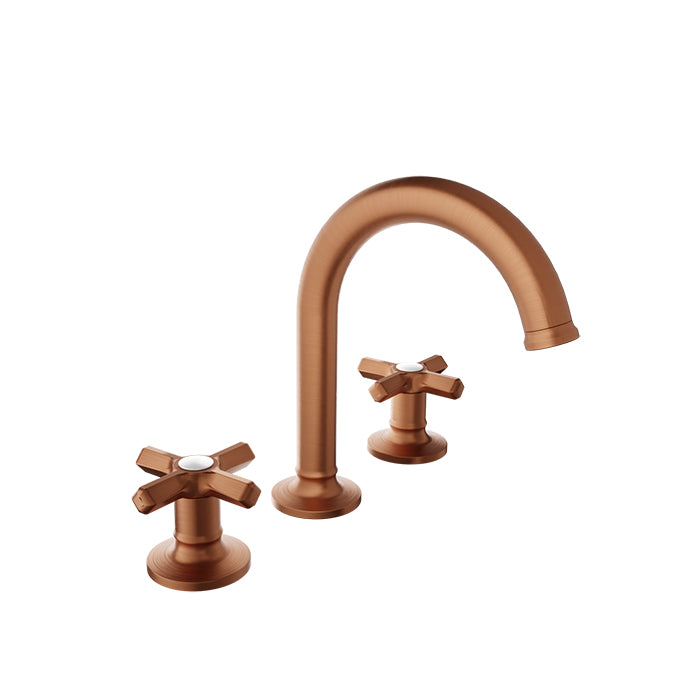 Baril 8" c/c lavatory faucet, drain included