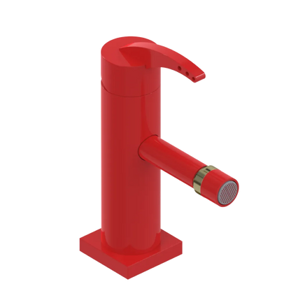 Rubinet Single Control Bidet Fitting (less drain) Red