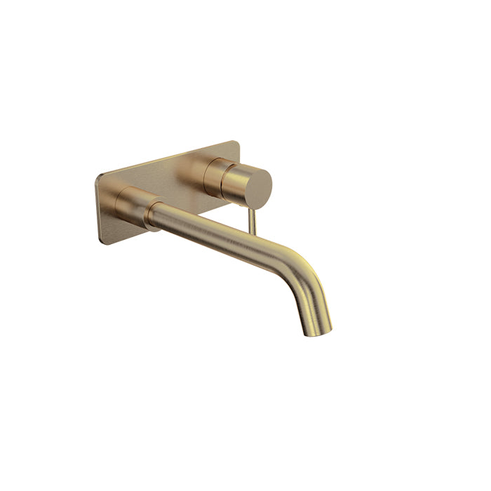Baril Single lever wall-mounted lavatory faucet, drain not included