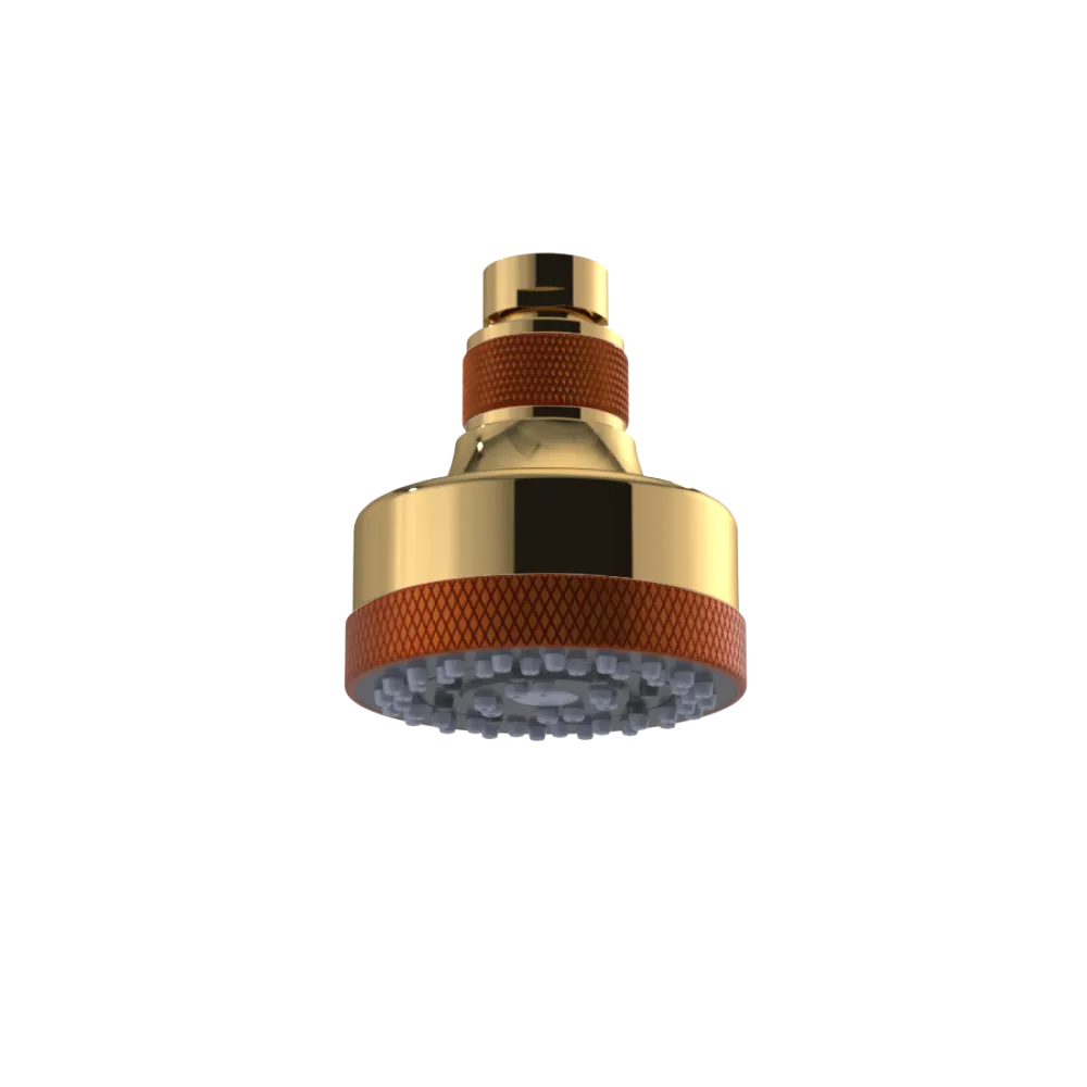Rubinet 3 FUNCTION SHOWER HEAD Gold