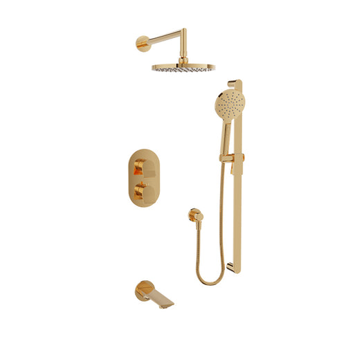 Baril Complete thermostatic pressure balanced shower kit
