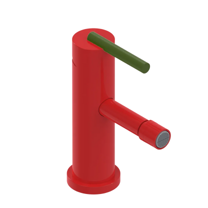 Rubinet Single Control Bidet Fitting (less drain) Red