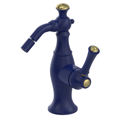 Rubinet Single Control Bidet Fitting (less drain) Midnight Blue