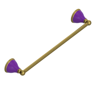 Rubinet Towel Bar 18" Antique Brass Matt