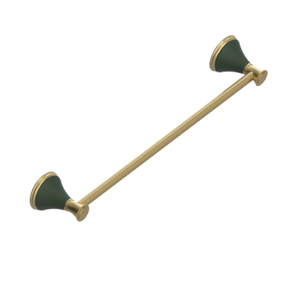 Rubinet Towel Bar 18" Satin Brass