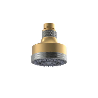 Rubinet 3 FUNCTION SHOWER HEAD Satin Gold