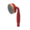 Rubinet 3 Function Hand Held Shower Only Red