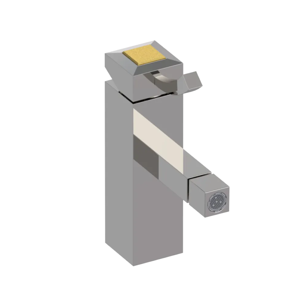 Rubinet Single Control Bidet Fitting (less drain) Polished Nickel