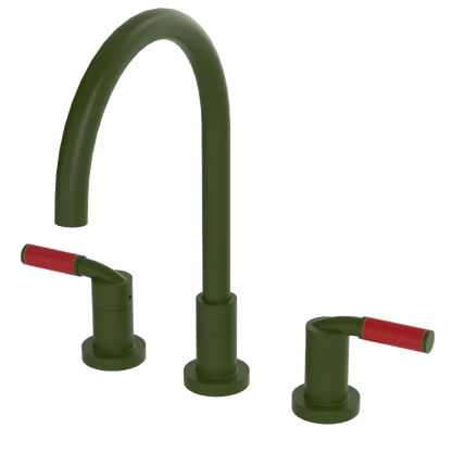 Rubinet Widespread Kitchen Set Green Envy