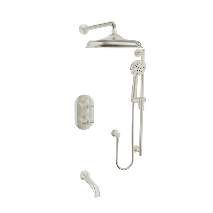 Baril Complete thermostatic pressure balanced shower kit