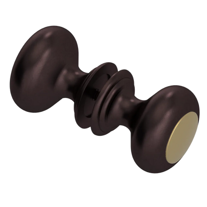 Rubinet Shower Door Knob (set) Oil Rubbed Bronze