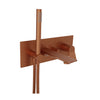 Baril Wall-mounted tub faucet with hand shower