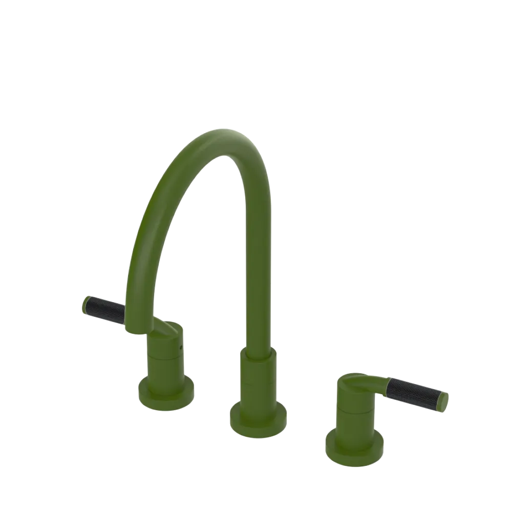 Rubinet Widespread Kitchen Set Green Envy
