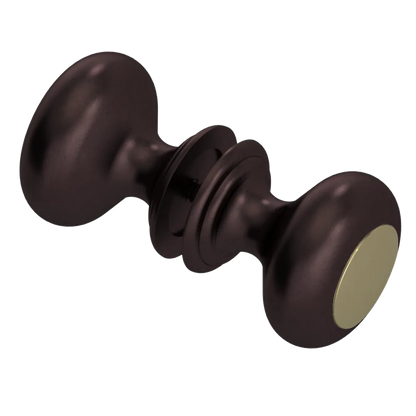 Rubinet Shower Door Knob (set) Oil Rubbed Bronze