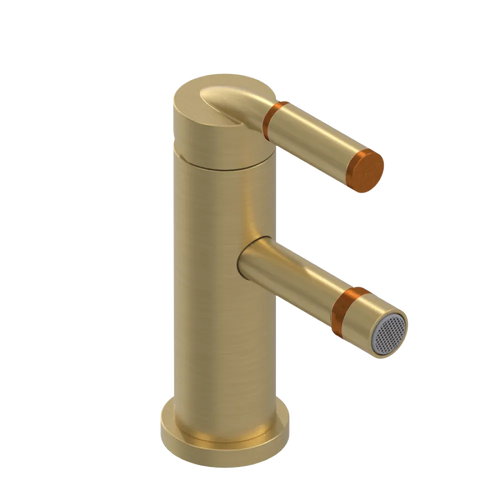 Rubinet Single Control Bidet Fitting (less drain) Satin Gold