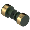 Rubinet Shower Door Knob (set) Green Envy