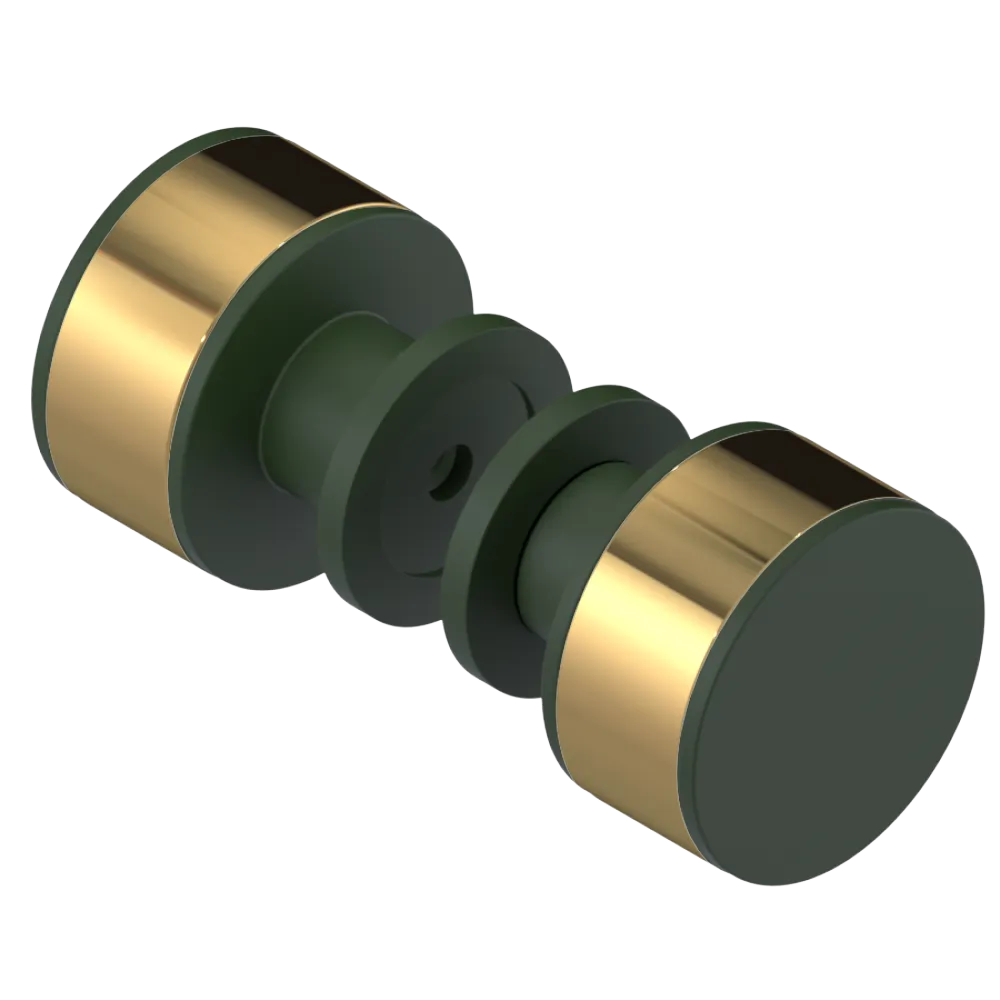 Rubinet Shower Door Knob (set) Green Envy