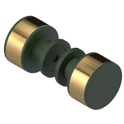 Rubinet Shower Door Knob (set) Green Envy