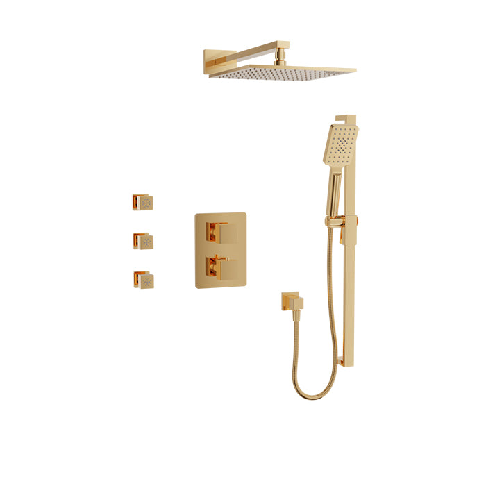 Baril Complete thermostatic pressure balanced shower kit
