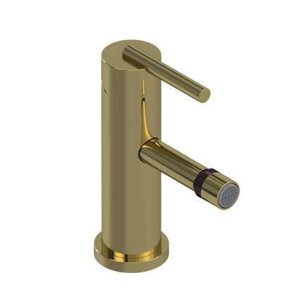 Rubinet Single Control Bidet Fitting (less drain) Natural Brass
