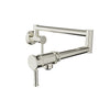 Baril Single-hole wall-mounted pot filler with two handles