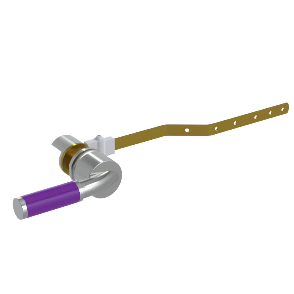 Rubinet Trip Levers Satin Nickel