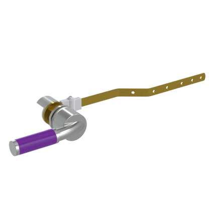 Rubinet Trip Levers Satin Nickel