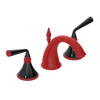 Rubinet Widespread Lav. Set. (less drain) Red