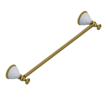 Rubinet Towel Bar 24" Antique Brass Matt