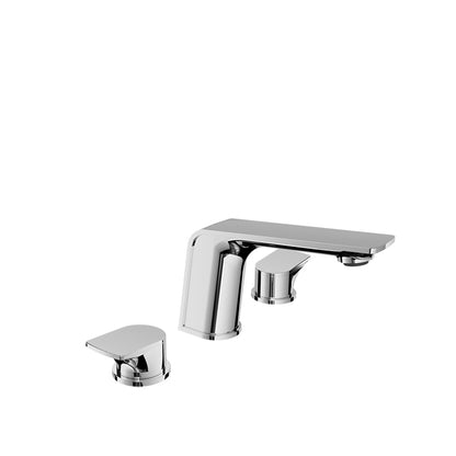 Baril 8" c/c lavatory faucet, drain included