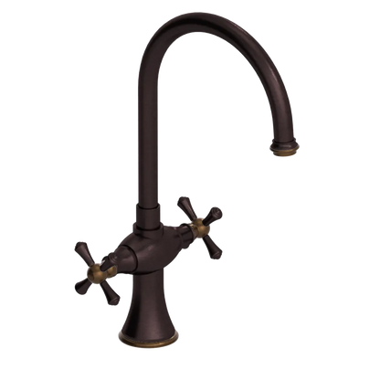 Rubinet Two Handle Single Hole Kitchen Set Oil Rubbed Bronze