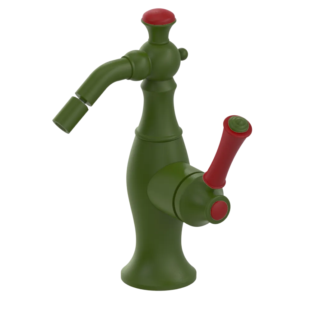 Rubinet Single Control Bidet Fitting (less drain) Green Envy