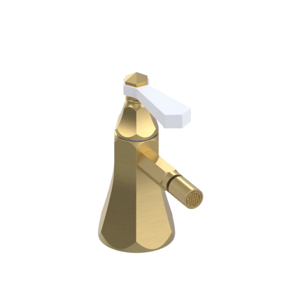 Rubinet Single Control Bidet Fitting (less drain) Satin Gold