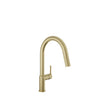 Baril Single-hole kitchen faucet with 2-function pull-down spray