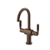 Rubinet Single Hole Dual Handle Lav. Set. (less drain) Tuscan Brass