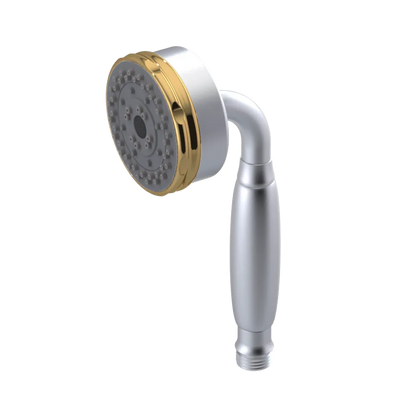 Rubinet 3 Function Hand Held Shower Only Satin Chrome