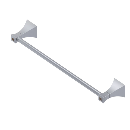 Rubinet Towel Bar 24" Satin Chrome