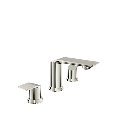 Baril 8" c/c lavatory faucet, drain included