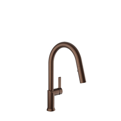 Baril Single-hole kitchen faucet with 2-function pull-down spray