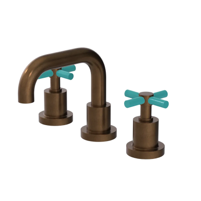 Rubinet Widespread Lav. Set. (less drain) Tuscan Brass