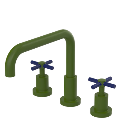 Rubinet Widespread Kitchen Set Green Envy