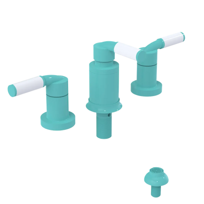 Rubinet Bidet Fitting with Spray, Diverter, and Vacuum Breaker (less drain) Aqua