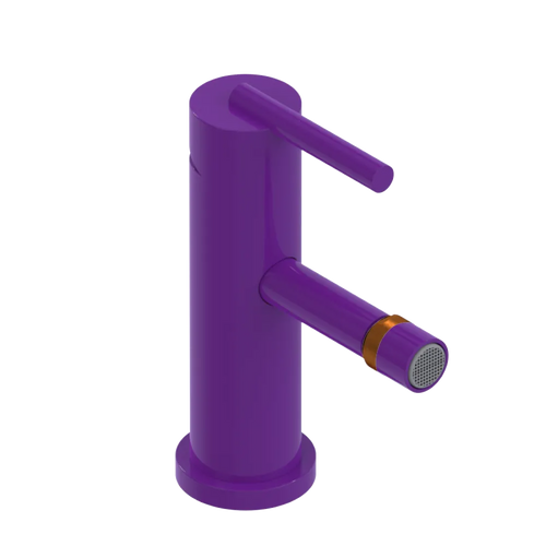Rubinet Single Control Bidet Fitting (less drain) Purple Haze