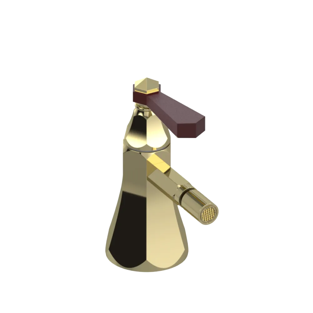 Rubinet Single Control Bidet Fitting (less drain) Gold