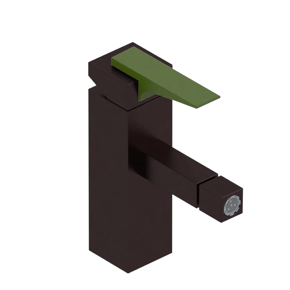Rubinet Single Control Bidet Fitting (less drain) Tuscan Brass